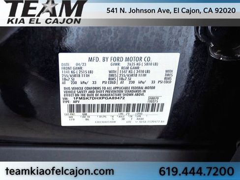 Used 2023 Ford Explorer XLT RWD image 33