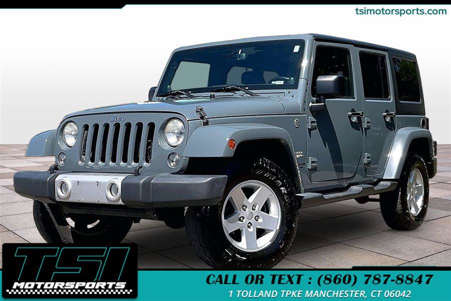 Used 2014 Jeep Wrangler Unlimited Sahara w/ Dual Top Group AWD/4WD image 1