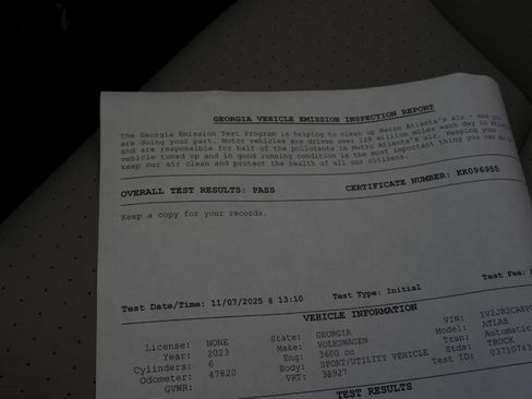 Used 2023 Volkswagen Atlas SE w/ Technology Package w/ Panoramic Sunroof Package image 77