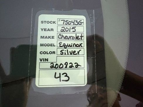 Used 2015 Chevrolet Equinox LT image 35