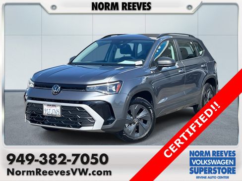 Certified 2025 Volkswagen Taos S image 1