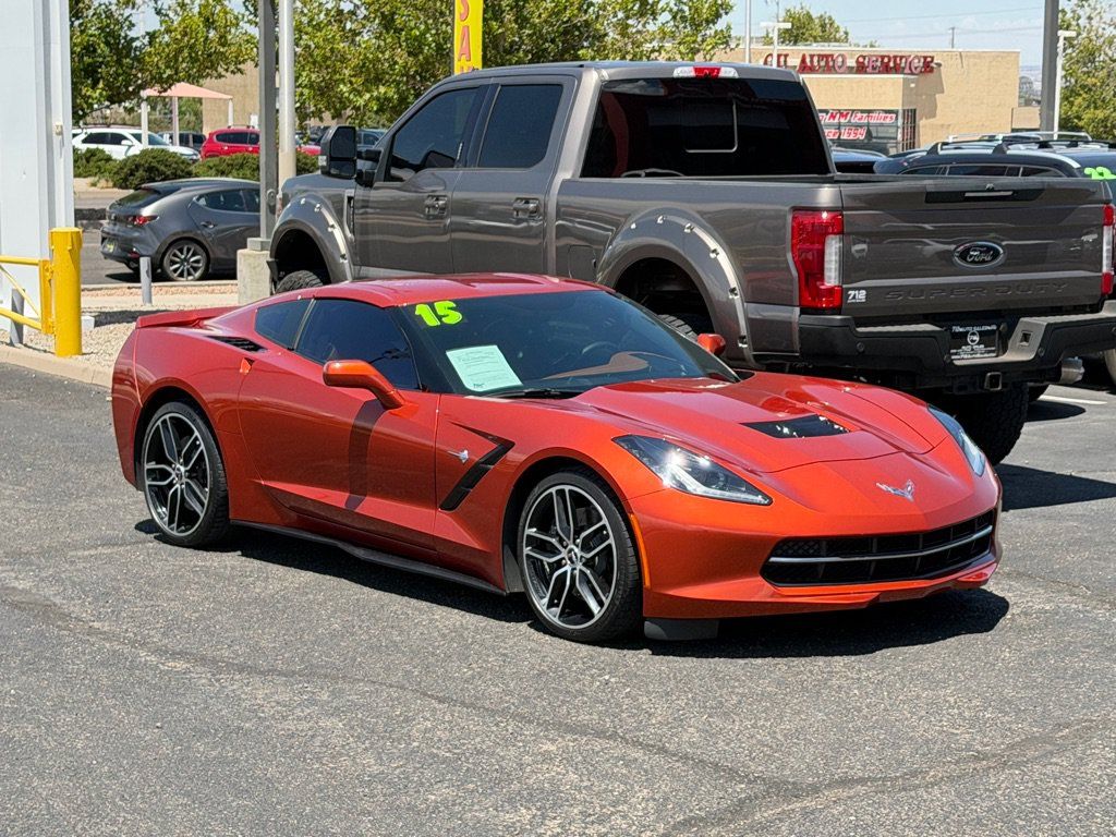 Used 2015 Chevrolet Corvette Stingray Coupe w/ 3LT Preferred Equipment Group RWD image 4