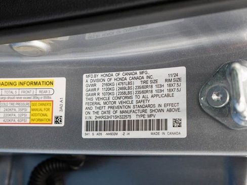 Certified 2025 Honda CR-V EX-L image 31