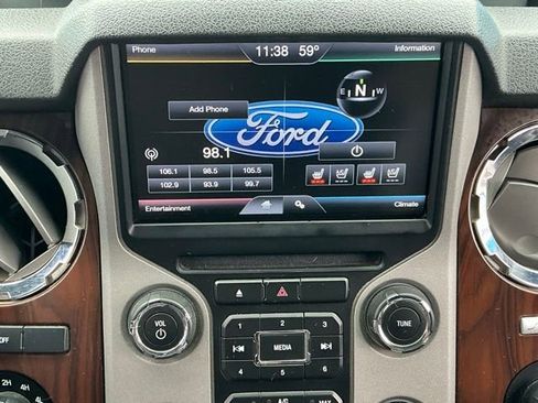 Used 2015 Ford F350 Lariat w/ Lariat Interior Package image 11