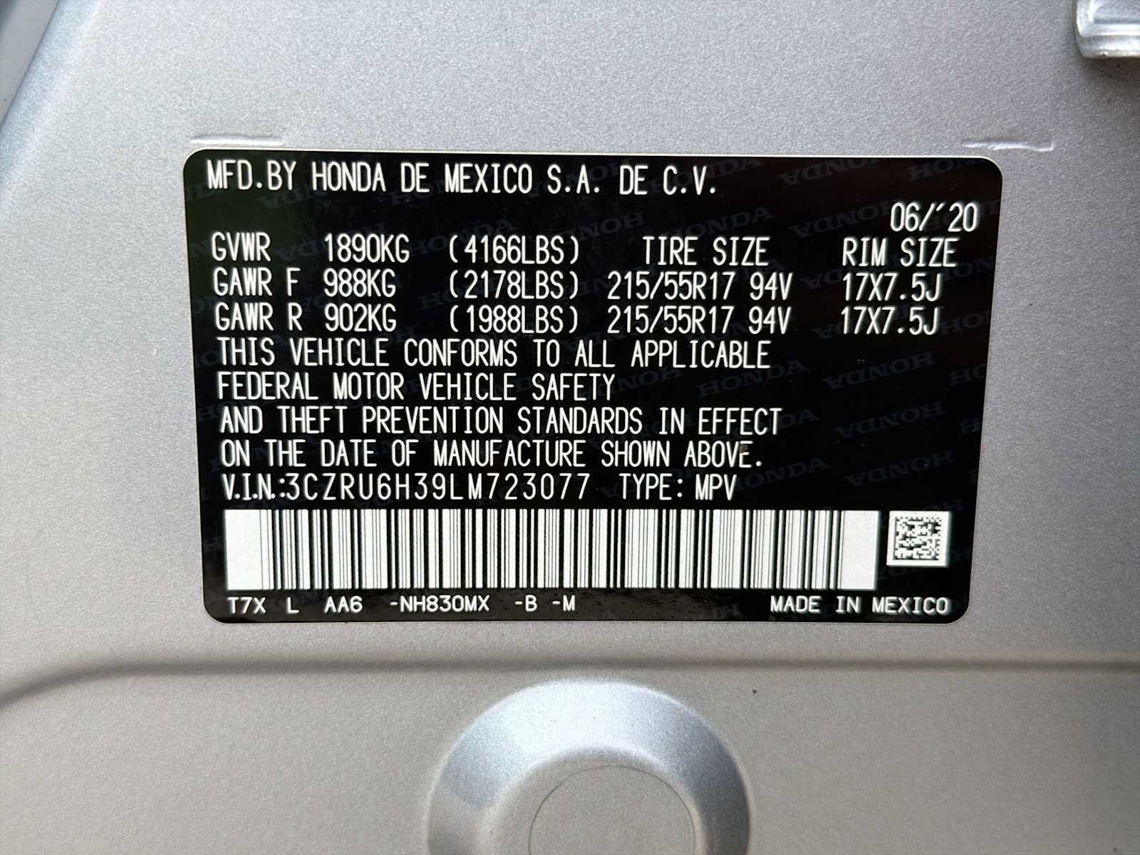 Used 2020 Honda HR-V LX image 29