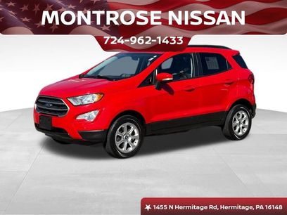 Used 2019 Ford EcoSport SE
