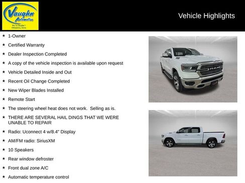 Used 2020 RAM 1500 Laramie AWD/4WD image 2