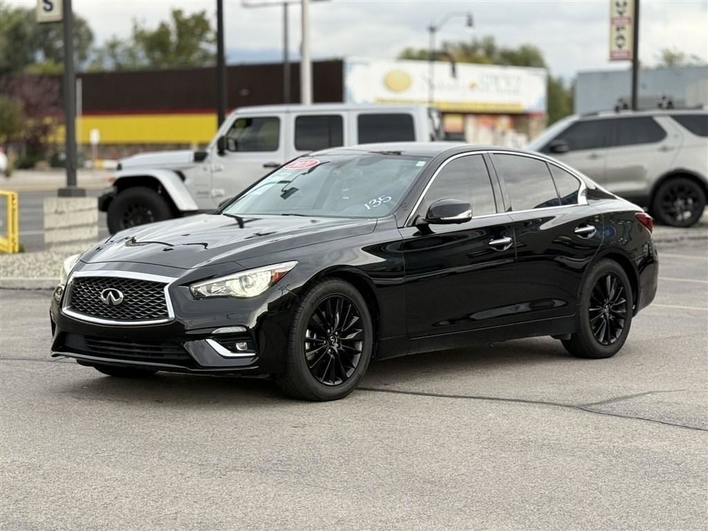 Used 2021 INFINITI Q50 Luxe AWD/4WD image 3