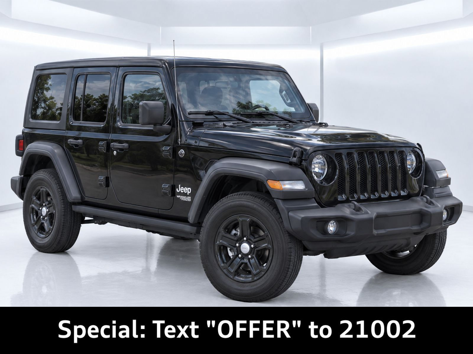 Used 2019 Jeep Wrangler Unlimited Sport S AWD/4WD image 2