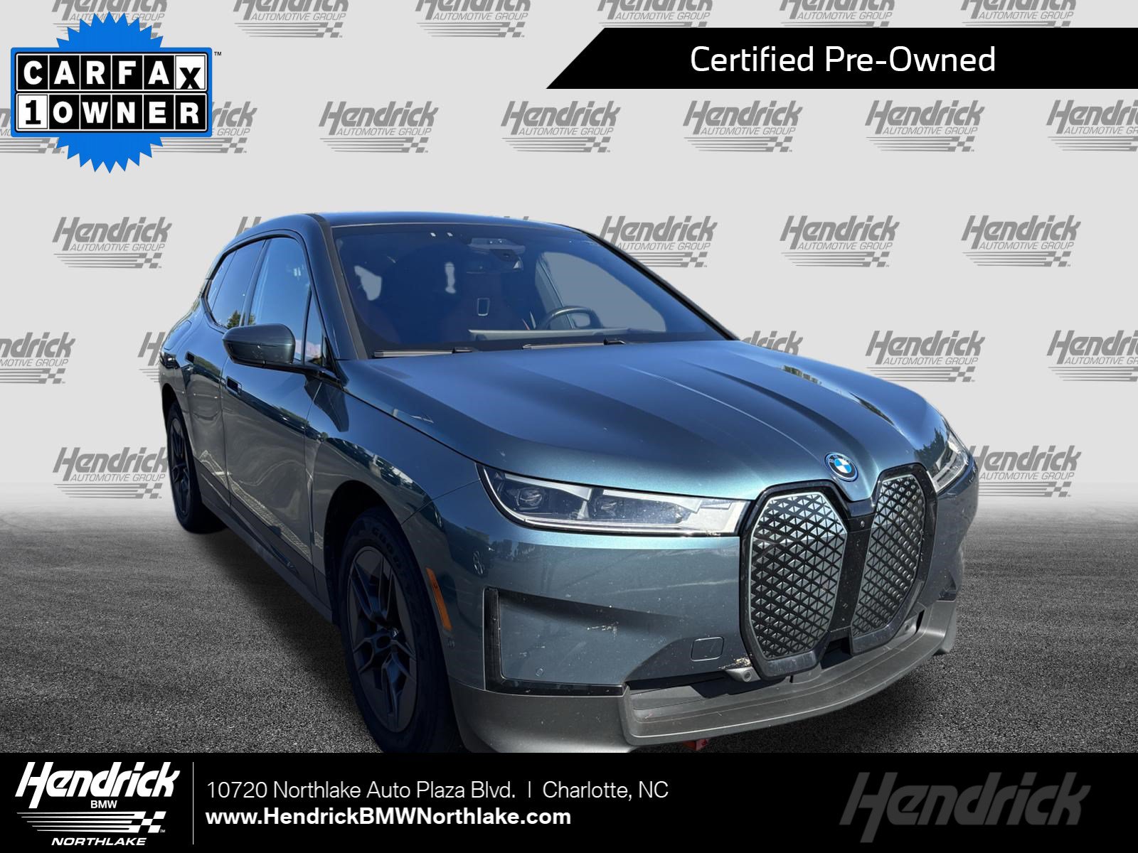 Certified 2024 BMW iX xDrive50 w/ Premium Package AWD/4WD image 1