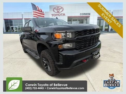 Used 2021 Chevrolet Silverado 1500 Custom Trail Boss AWD/4WD image 1
