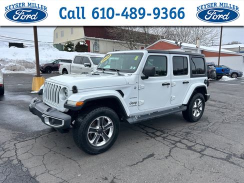 Used 2020 Jeep Wrangler Unlimited Sahara image 1