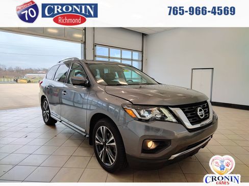 Used 2017 Nissan Pathfinder Platinum w/ Family Entertainment Package image 1