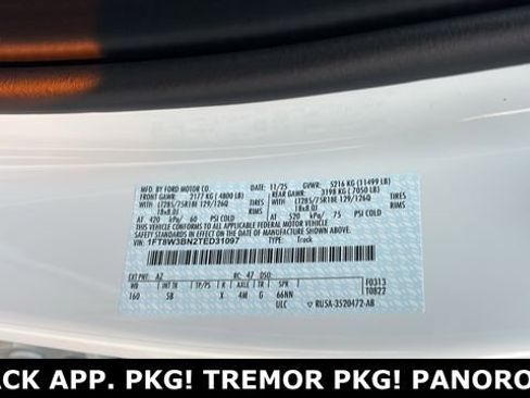 New 2026 Ford F350 Lariat w/ Tremor Off-Road Package image 37