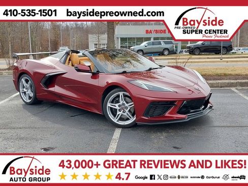 Used 2020 Chevrolet Corvette Stingray Premium Conv w/ 3LT Preferred Equipment Group image 1