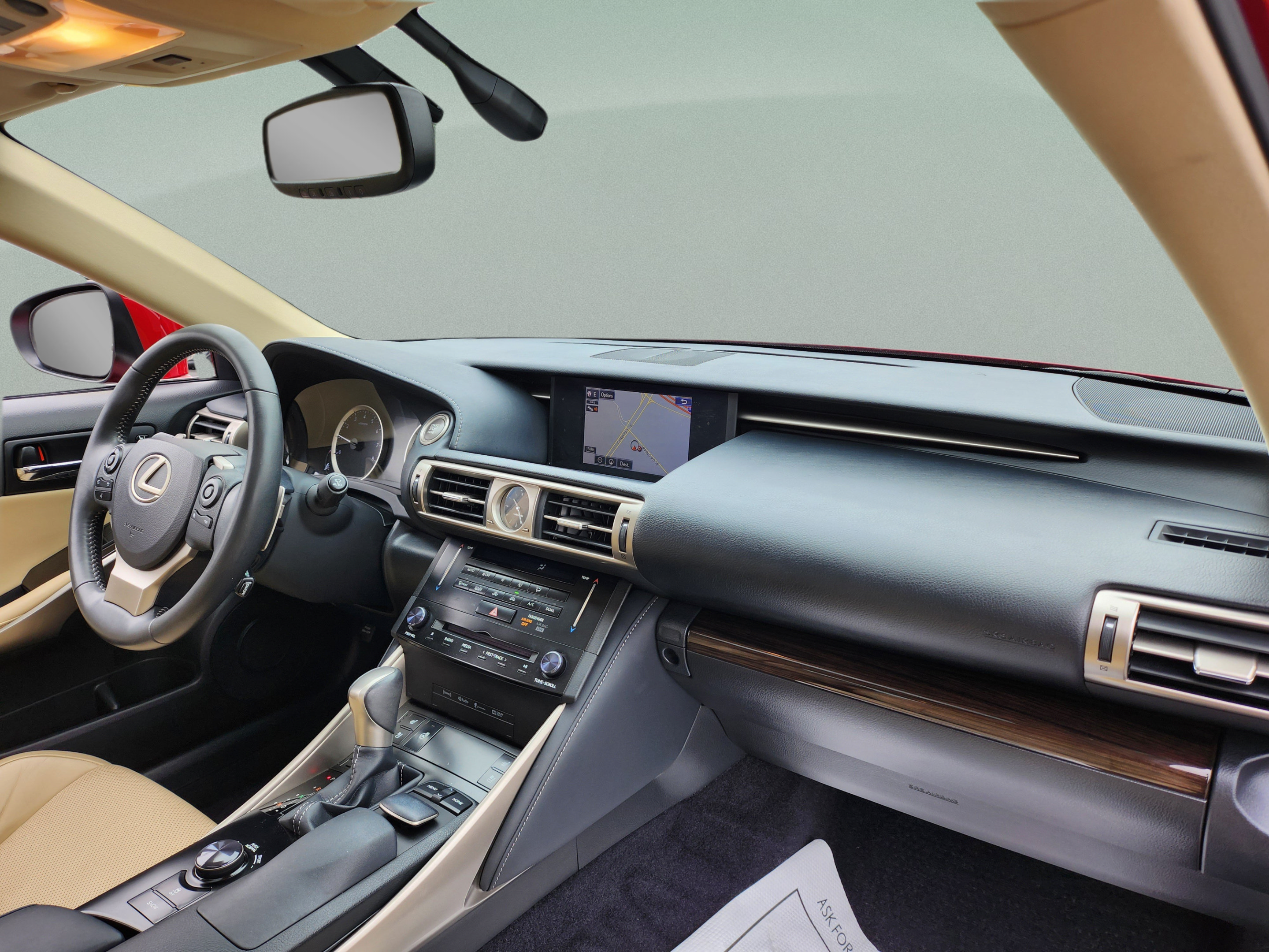 Used 2014 Lexus IS 250 AWD w/ Luxury Package w/Brown Wood image 30