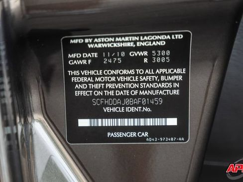 Used 2011 Aston Martin Rapide RWD image 75