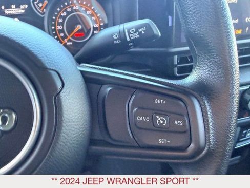 Certified 2024 Jeep Wrangler Sport image 16