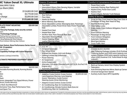 Used 2023 GMC Yukon XL Denali Ultimate AWD/4WD image 45