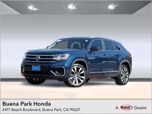 Used 2021 Volkswagen Atlas Cross Sport SEL R-Line AWD/4WD image 1