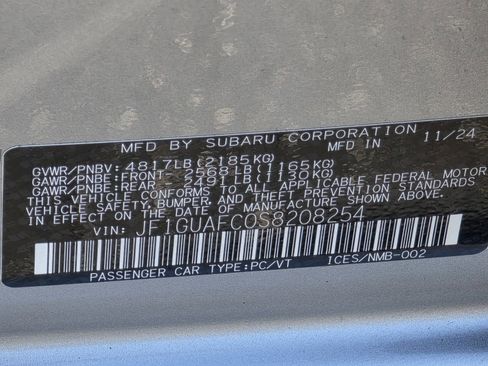 Used 2025 Subaru Impreza 2.0i Sport image 36