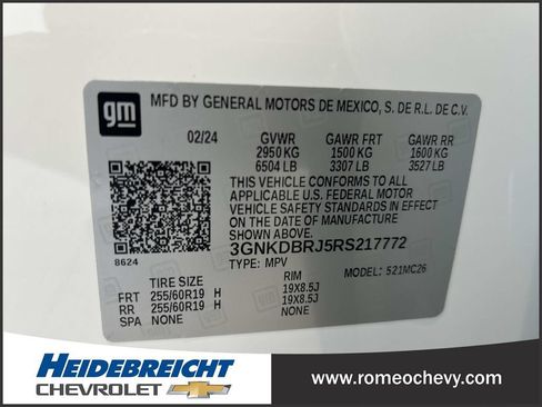 Used 2024 Chevrolet Blazer EV LT AWD/4WD image 8
