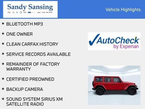 Used 2025 Jeep Wrangler Unlimited Sahara AWD/4WD image 6