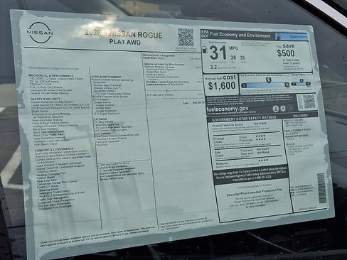 New 2026 Nissan Rogue Platinum w/ Platinum Premium Package AWD/4WD image 22