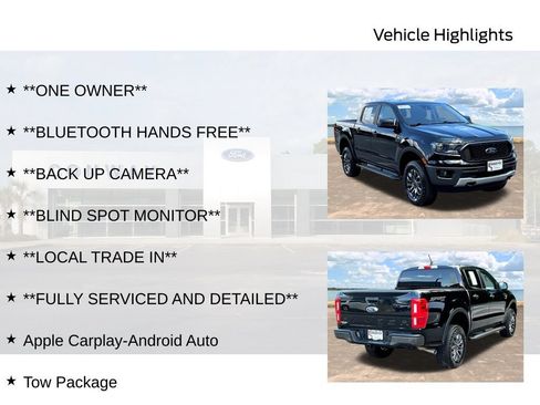 Certified 2022 Ford Ranger XLT w/ Equipment Group 301A Mid AWD/4WD image 6