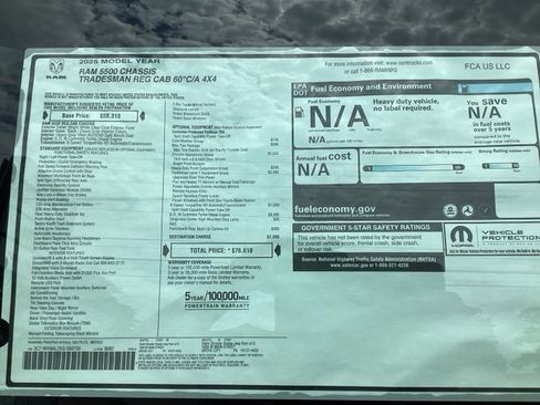 New 2025 RAM 5500 Tradesman image 13
