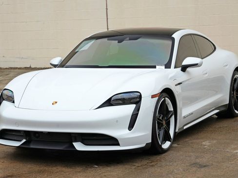 Used 2020 Porsche Taycan Turbo w/ Premium Package AWD/4WD image 44