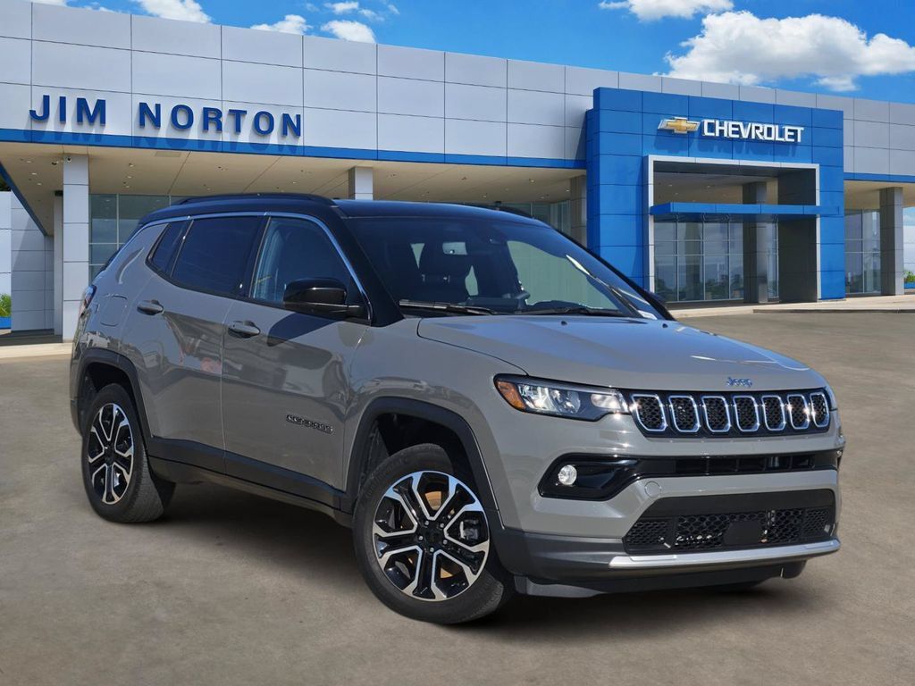 Used 2023 Jeep Compass Limited w/ Sun and Sound Group AWD/4WD 360° Tour