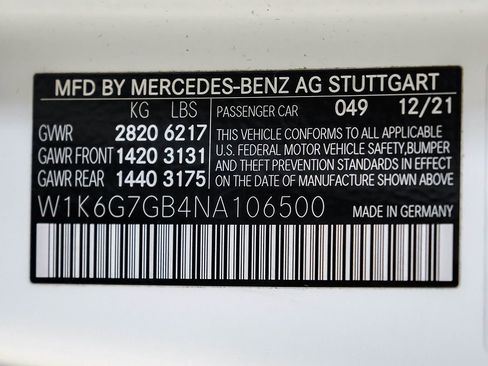 Used 2022 Mercedes-Benz S 580 4MATIC Sedan image 71