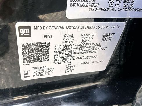 Used 2021 GMC Sierra 1500 AT4 AWD/4WD image 33