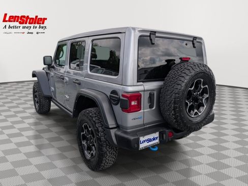 Used 2021 Jeep Wrangler Unlimited Rubicon 4xe w/ Steel Bumper Group AWD/4WD image 3