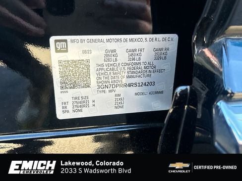 Certified 2024 Chevrolet Equinox EV RS image 29