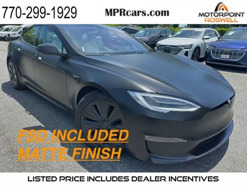 Used 2022 Tesla Model S Plaid AWD/4WD image 1