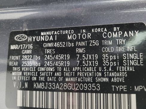 Used 2016 Hyundai Tucson Limited w/ Option Group 03 image 33