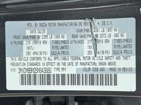 Used 2025 MAZDA CX-30 AWD 2.5 S w/ Select Sport Pkg image 12