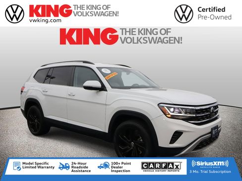 Certified 2023 Volkswagen Atlas SE w/ Black Wheel Package image 1