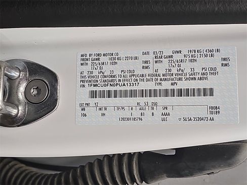 Used 2023 Ford Escape FWD image 35