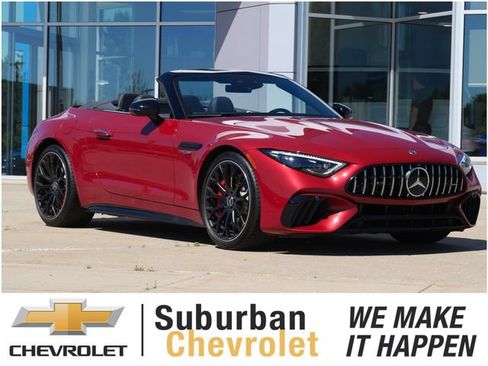 Used 2022 Mercedes-Benz SL 55 AMG 4MATIC image 1