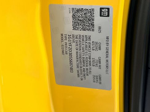 New 2025 Chevrolet Corvette Z06 w/ Stealth Interior Trim Package image 26