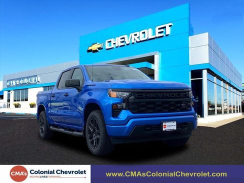 New 2026 Chevrolet Silverado 1500 Custom w/ Turbomax Blackout Package AWD/4WD image 1