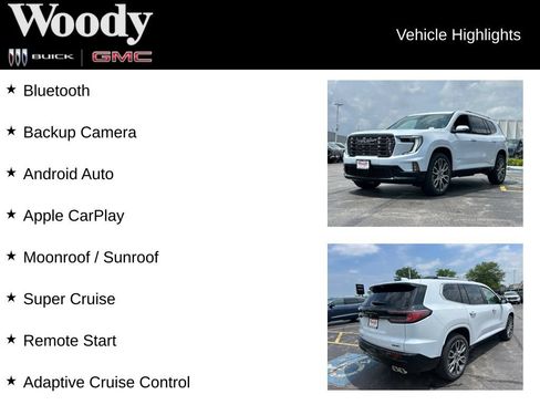 New 2026 GMC Acadia Denali Ultimate AWD/4WD image 3
