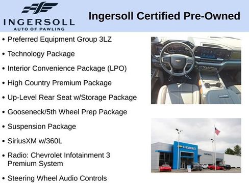 Used 2024 Chevrolet Silverado 2500 High Country w/ High Country Premium Package AWD/4WD image 10