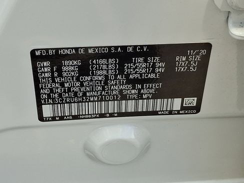 Used 2021 Honda HR-V LX image 26