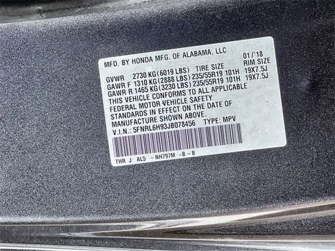 Certified 2018 Honda Odyssey Elite image 22