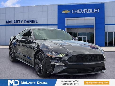Used 2021 Ford Mustang Coupe w/ Black Accent Package RWD image 1