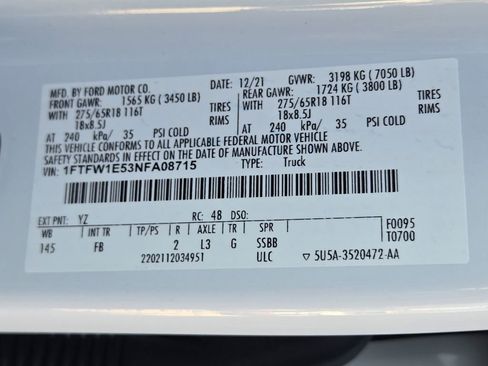 Used 2022 Ford F150 XLT w/ Equipment Group 302A High image 31